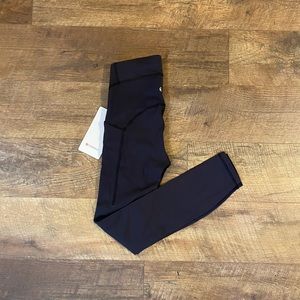 NWT Lululemon Power Thru High-Rise Tights 25" Sz 0